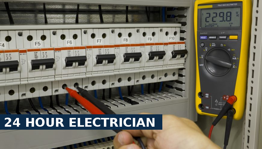 24 Hour electrician Egham