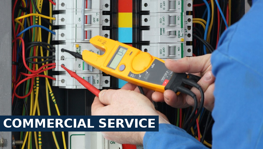 Commercial service electrical services Egham
